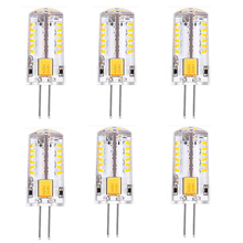 Bombilla LED G4 de 12V, lámpara de CA y CC de 3W, Base G4, 3000K, 4000K, 3014 SMD, 57LED, 360, reemplazo de lámpara halógena de 30W, 6 uds. 2024 - compra barato