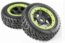 Front off-road Wheel Tire Rim set fit HPI KM Rovan baja 5T 5SC king motor truck 2024 - buy cheap