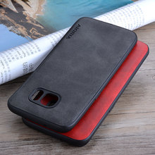 Funda de piel para Samsung Galaxy S7 edge, cubierta de cuero Vintage de lujo para teléfono Samsung Galaxy S7 edge, coque capa 2024 - compra barato