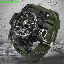 NEW Military Sport Watch Men Top Brand Luxury Famous Electronic LED Digital Wrist Watches For Men Male Clock Relogio Masculino 2024 - buy cheap