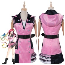 Disfraz de Kingdom Hearts III 3 Kairi para mujer adulta, uniforme de combate, disfraz de carnaval, Halloween, hecho a medida 2024 - compra barato