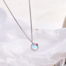 Blue Dream Island Simple Personality Student Clavicle Chain Gift Silver Color Female Necklace SNE316 2024 - buy cheap