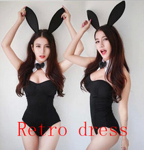 3 colors sexy bunny costumes women role-playing Rabbit girl sexy uniform 2016 new sexy Leopard erotic lingerie leopard print 2024 - buy cheap