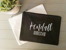 Personalized Bridesmaid proposal gifts Maid of Honor makeup Bag Bride Gift Bag Bride Makeup comestic Bags New year gifts 2024 - buy cheap