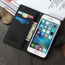 Магнитный кошелек чехол для iPhone 6 6 S флип-чехол для телефона iPhone 7 8 Plus 5 5S SE модная сумка-чехол для iPhone XR X Xs Max 2024 - купить недорого
