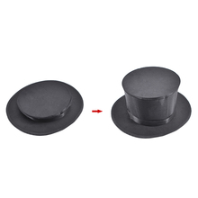 Black Magic Hat Magic Tricks Appearing/Vanishing Hat Stage Accessories Gimmick Magician Top hat, Stage magic, one size, for spring, for unisex 2024 - buy cheap