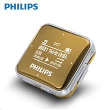 Philips-reprodutor de mp3 portátil, 8gb, clipe sem perdas, mp3 player, estudantes, esportes 2024 - compre barato