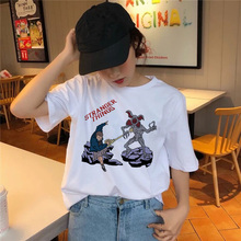 Stranger Things t shirt women female 2019 new fashion t-shirt harajuku 90s ulzzang korean style top streetwear tshirt tee shirts 2024 - buy cheap