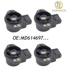 NEW 4PCS THROTTLE POSITION SENSOR FOR Mitsubishi Diamante Expo Mighty Pajero Dodge Eagle Plymouth MD614280 MD614375 MD614697 2024 - buy cheap