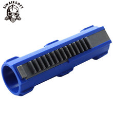 Pistón de 14 dientes de acero completo reforzado con fibra azul para caja de cambios M4 AK G36 MP5, gran oferta AEG-Accesorios de caza para Paintball, 2/3 2024 - compra barato