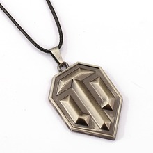 10/pcs World of Tanks Necklace Tank Key Pendant Men Women Gift Game Jewelry Accessories YS11535 2024 - buy cheap