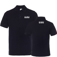 Camisa polo masculina de alta qualidade, manga shor, camisa de cor sólida hks, camisa polo casual de algodão, tamanhos grandes 2024 - compre barato
