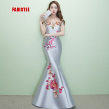 FADISTEE New arrival elegant prom party dress evening dresses  Robe De Soiree gown lace style trumpet flowers embroidery 2024 - buy cheap