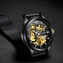 Skeleton Watch 2022 New FNGEEN Sport Mechanical Watch Luxury Watch Mens Watches Top Brand Montre Homme Clock Men Automatic Watch 2024 - buy cheap