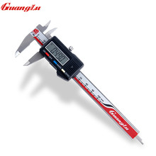 GUANGLU-Mini calibrador Digital de 0-100mm/0,01mm, calibrador Vernier de bolsillo LCD de acero inoxidable, micrómetro, herramientas de medida de paquímetro 2024 - compra barato