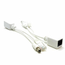 20 pares DC 12V IP Cámara POE RJ45 Cable de alimentación sobre Ethernet adaptador inyector divisor 2024 - compra barato