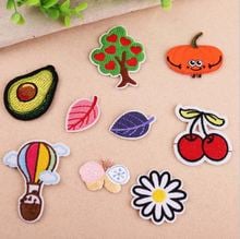 Recém-chegado, 10 peças, patches bordados com emblema, para camisetas, sapatos, chapéus, acessórios diy 2024 - compre barato