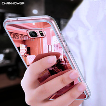 Luxury Mirror Case Soft Cover For Samsung Galaxy S3 S4 S5 S6 S7 Edge S8 Plus Grand Prime A3 A5 J1 J3 J5 J7 Neo 2016 2017 A8 2018 2024 - buy cheap