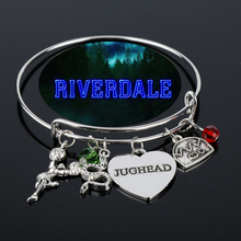MQCHUN Geekey TV joyería Riverdale brazalete estampado a mano carta Jughead sombrero colgante pulsera serpientes del Sur brazaletes regalo de mujer 2024 - compra barato