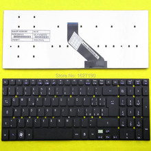 Новая итальянская сменная Клавиатура для ноутбука ACER Aspire 5755G 5830T BLACK 2024 - купить недорого