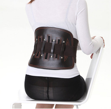 1pc Unisex Leather Adjustable Posture Corrector Man Women Brace Back Belt Lumbar Support Waist Correction For Health Care 2024 - buy cheap