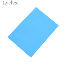 Lychee A4 ПВХ теплообменная ткань цветная теплопередача для покраски Сделай Сам бумага для рукоделия принадлежности 2024 - купить недорого