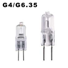 AC12V Halogen Lamp Bead G4 20w 35W Light Beads Dimmable G6.35 50W Tungsten Halogen Bulbs Warm White For Crystal Lamp Chandelier 2024 - buy cheap
