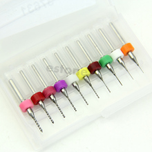 10Pcs PCB Print Circuit Board Carbide Micro Drill Bits Tool 0.3mm to 1.2 mm NEW 2024 - buy cheap