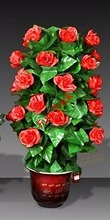 Remote-Control Blooming Flower Bush 20 Flowers -- Magic Trick , Stage Magic 2024 - buy cheap