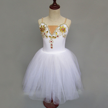 Romantic Ballet Tutu Skirt Costumes Adult Children Long Tulle Swan dancing Ballerina Dress For Girls Practice Tutus 2024 - buy cheap