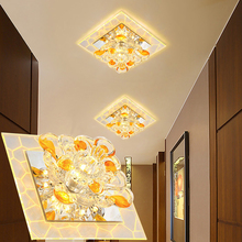 LAIMAIK Crystal LED Ceiling Light 3W 5W AC90-260V Modern LED Crystal Aisle Corridor Light Porch Hall LED Ceiling Lamp LED Light 2024 - buy cheap