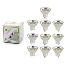 GreenSun 10Pcs Set 2.5W 3W MR11 Led Spotlight GU4 LED Bulb 2835 SMD Lamp Energy Saving Led Spot Light Bulb Cool White Warm White 2024 - buy cheap