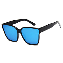 2019 New Women Sunglasses Tinted Color Lens Men Vintage Shaped Sun Glasses Female Eyewear Blue Sunglasses Brand Designer 2024 - buy cheap