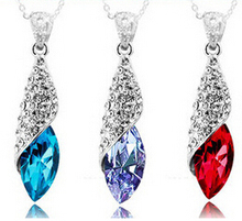 Light Desert Crystal Necklace Full crystal necklace 2024 - buy cheap