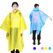 Chubasquero Universal para hombre y mujer, abrigo para lluvia transparente de mujeres, Poncho, cubierta Impermeable para acampar 2024 - compra barato
