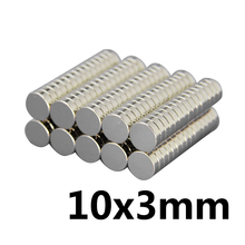 50PCS Neodymium magnet 10mm*3mm strong rare earth neodymium magnets 10*3 mm NdFeB permanent round magnetic 10mmx3mm N35 2024 - buy cheap