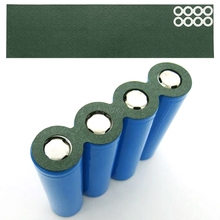 100Pcs/Lot 18650 Battery Anode Hollow Insulation Pad Pointed Barley Paper Gasket X6HB 2024 - buy cheap