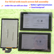 Оригинальный ЖК-дисплей для консоли NS + полный сенсорный экран в сборе, замена для аксессуаров Nintendo Switch 2024 - купить недорого