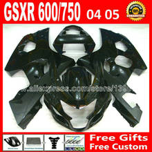 Hot sale for SUZUKI GSXR 600 750 all black fairing K4 RIZLA version 2004 2005 motorcycle gsxr600 04 05 PVH GSX  R750 7 gift 285 2024 - buy cheap