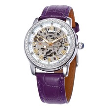 New SHENHUA Wrist Watch Women Skeleton Automatic Mechanical Watches women Rhinestone Mechanical ladies wristwatch Girl's Gift 2024 - buy cheap