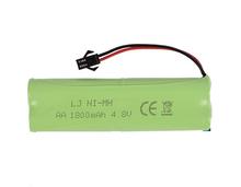 Перезаряжаемая батарея высокой емкости AA Ni-MH 4,8 в 1800 мАч H-style для электрических игрушек, игрушек на радиоуправлении, размер 100*28*14 мм 2024 - купить недорого