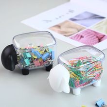 Mini Plastic Cotton Swab Storage Box Cute Sheep Shape Dust-proof Cosmetic Cotton Home Storag Jar Organization Hot Sale 2024 - buy cheap