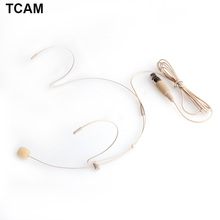 Pro Dual Ear Hook Mic Headset Head Microphone For Shure ALL XLR 3PIN TA3F New-M28 2024 - buy cheap