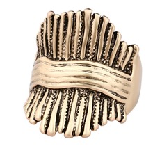Новое уникальное дизайнерское кольцо для мужчин и женщин, старинное Золотое турецкое Винтажное кольцо 2024 - купить недорого