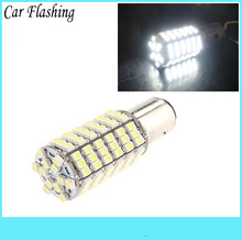 Car Flashing 1Pair 1156 1157 S25 P21 BAY15D 5W 120SMD Turn Signal Brake light stop parking lights Wedge lamp White Red Yellow 2024 - buy cheap