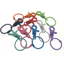 5pcs/lot Keyring Keychain Split Ring With Lobster Clasp Key Rings Women Men DIY Key Chains Accessorie 30mm of Rings Z673 2024 - buy cheap