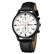 Reloj Hombre 2020 Fashion Retro Brand Men Watches Quartz Watch Clock Leather Military Sport Wristwatches Relogio Masculino xfcs 2024 - buy cheap