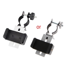 Universal Black Mobile Phone Adapter Clip Bracket Holder Mount for Microscope Telescope 2024 - buy cheap