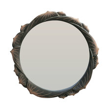 Bathroom mirror round wall hanging bedroom dressing vanity wall stickers makeup creative art decoration wx7181634 2024 - buy cheap