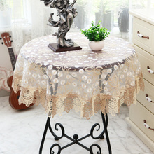 2018 new cotton line table cloth Lace Edge Rectangular Table Cloth Home Hotel Textile Dust Proof Thicken Table Runners Cover Dec 2024 - buy cheap
